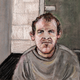 Accused terrorist and all around loser Brenton Tarrant in a courtroom drawing from June 14, 2019